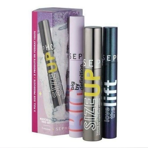 Sephora Other - Sephora Collection Mascara Trio Set Full Size (Black)